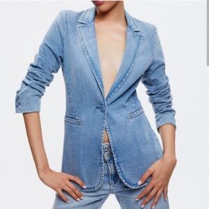 Women's Denim Blazer